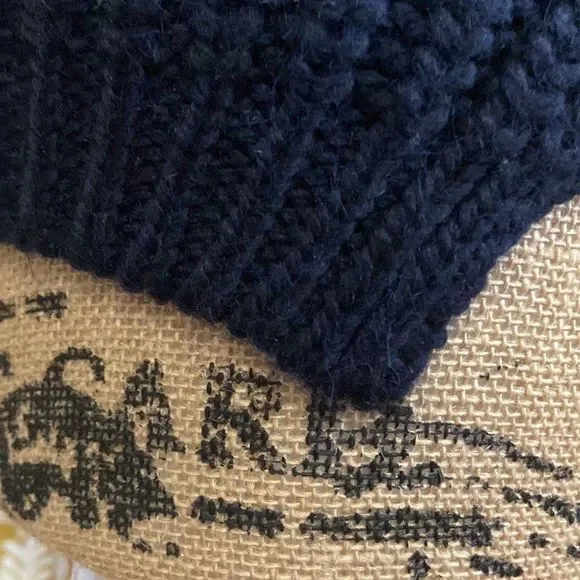 Stine Goya Annemarie Chunky Knit Sleeveless Vest in Navy size XS - Picture 7 of 11